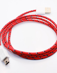 Eastern Collective Cable Mini USB Cross Stripe