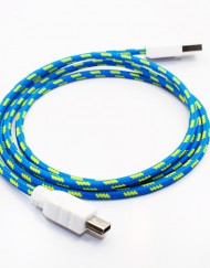 Eastern Collective Mini USB Cross Stripe Cable